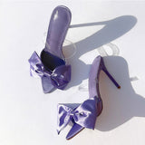 Bow Thin High Heels