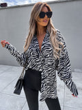 Loose Zebra Top