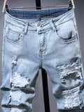 Light Blue Slim Fit Jeans