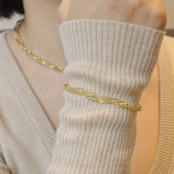 Gold Twist Necklaces