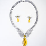 White Emerald Necklace