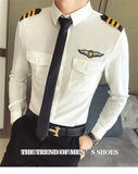 Slim Fit Tie Dress Shirt