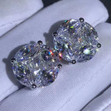 Sterling Silver Crushed Ice Earrings