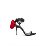 Rose Wrap Around High Heels