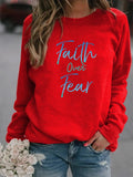 Faith Over Fair Sweatshirt