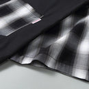 Short Sleeve Plaid Dress Shirt