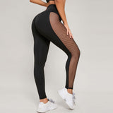 Quick Dry Mesh High Waist Leggings