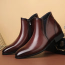 Leather British Style Boots