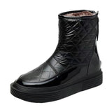 Soft Leather Waterproof Boots