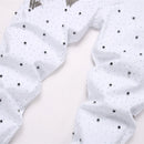 White Polka Dot  Rhinestone Jeans