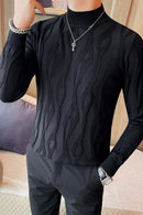 Slim Fit Half Turtleneck Sweater