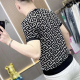 S Geometric Print Shirt Top
