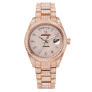Rose Gold Crystal watch