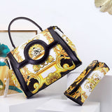 Luxury Leather  Money Handbag