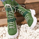 Double Strap Platform Boots