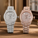Rose Gold Crystal watch