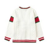 Warm Jacket V-neck Slim-Fit Cardigan
