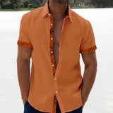Hawaiian Short Sleeve Dress Shirt