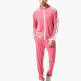 Velvet Stripe Tracksuit