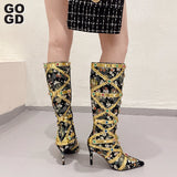Luxury Designer High Boots