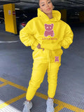 Lovely Bear Pocket Sweat Suit