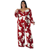 Plus Size Off Shoulder Floral Romper