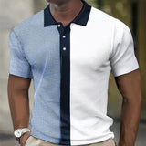 Casual Loose Button Lapel Shirt Top