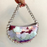 Luxury Designer Rhinestones Clutch
