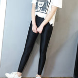 Casual Shiny Glossy Leggings