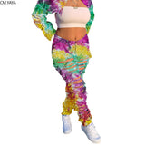 Tie Dye Ripped Jeans