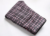 Plaid Slim Stretch Jeans