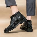 Leather Oxfords Boots