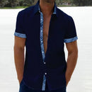 Hawaiian Short Sleeve Dress Shirt
