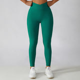 Crossover Pocket  Fitness Leggings