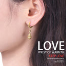 Gold Dainty Teardrop Earrings