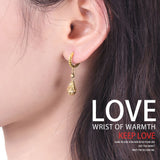 Gold Dainty Teardrop Earrings