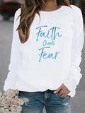 Faith Over Fair Sweatshirt