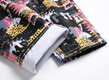 Slim-Fit Stretch Multi Color Jeans
