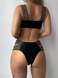 Push Up Split Bottom Bikini