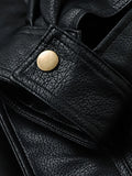 Waterproof Windproof Leather Jacket