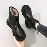 Soft Leather Waterproof Boots