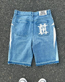 Shooting Star Jean Shorts