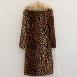 Leopard Long Winter Large Jacket