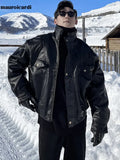 Waterproof Windproof Leather Jacket