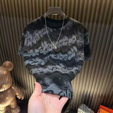 Gradient Camiseta Shirt Top