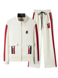 Thick Warm Double Pocket Sweat Suit