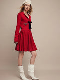 Red French Bow Dress