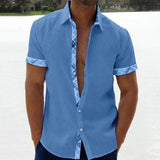 Hawaiian Short Sleeve Dress Shirt
