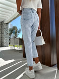 Casual Ripped Star Jeans