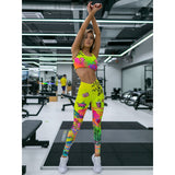 Graffiti Sports Leggings